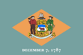 Delaware state flag.png