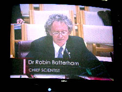 Robin Batterham appearing before Senate hearing into potential conflicts of interest, July 2004