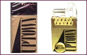 Uptown cigarettes packaging.