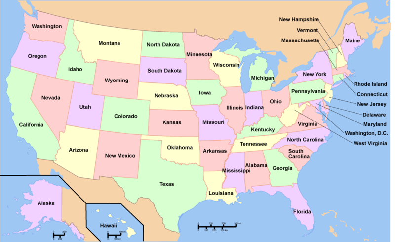 File:Map of USA with state names.png