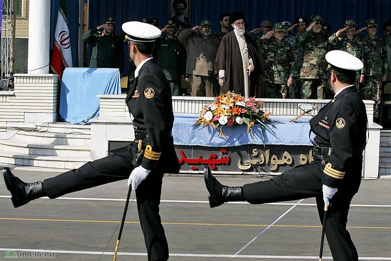 File:Supreme Leader of Muslims Khamenei attending parade in Oct. 2007.jpg
